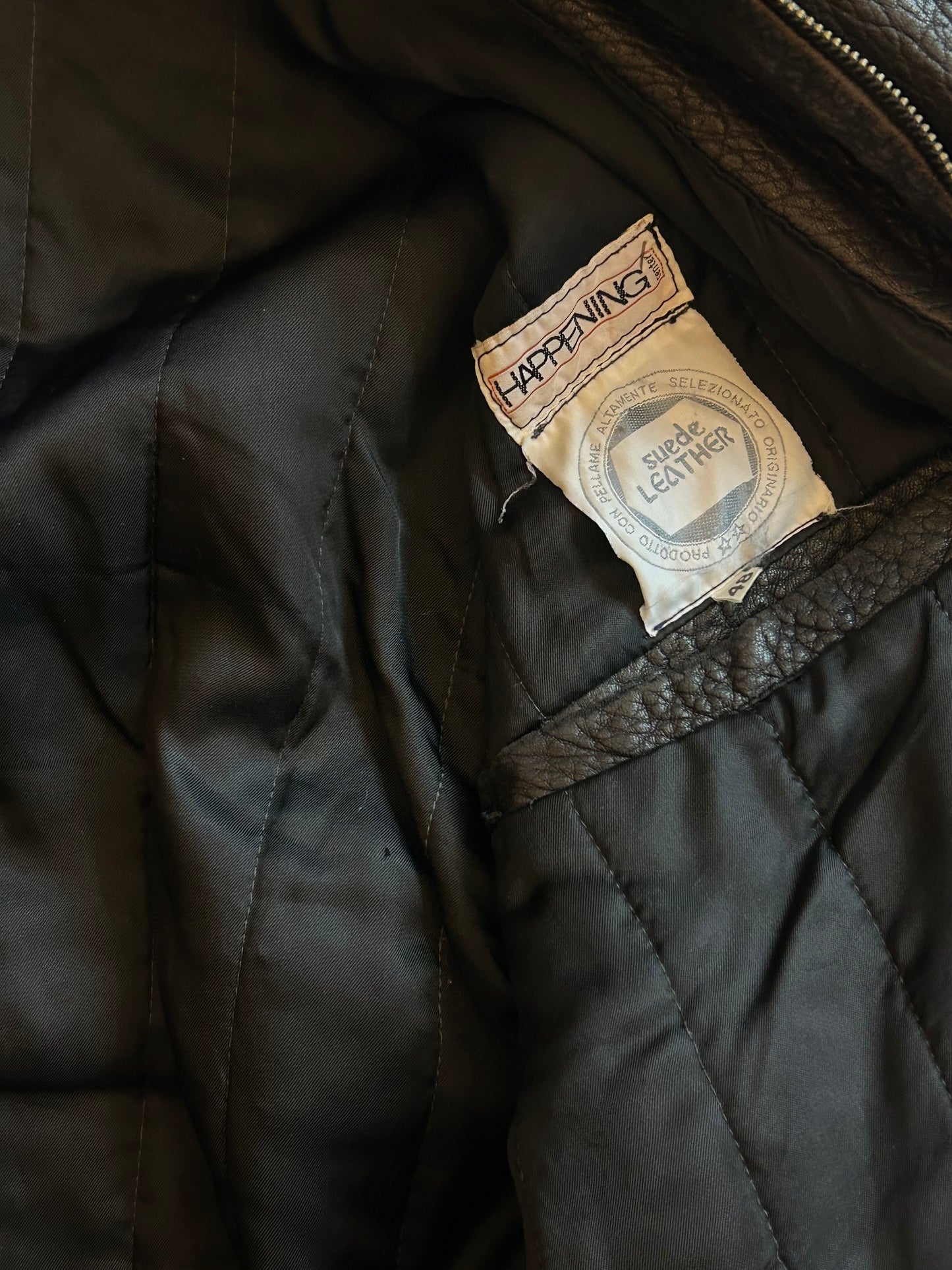 Bomber ‘80/‘90 in pelle