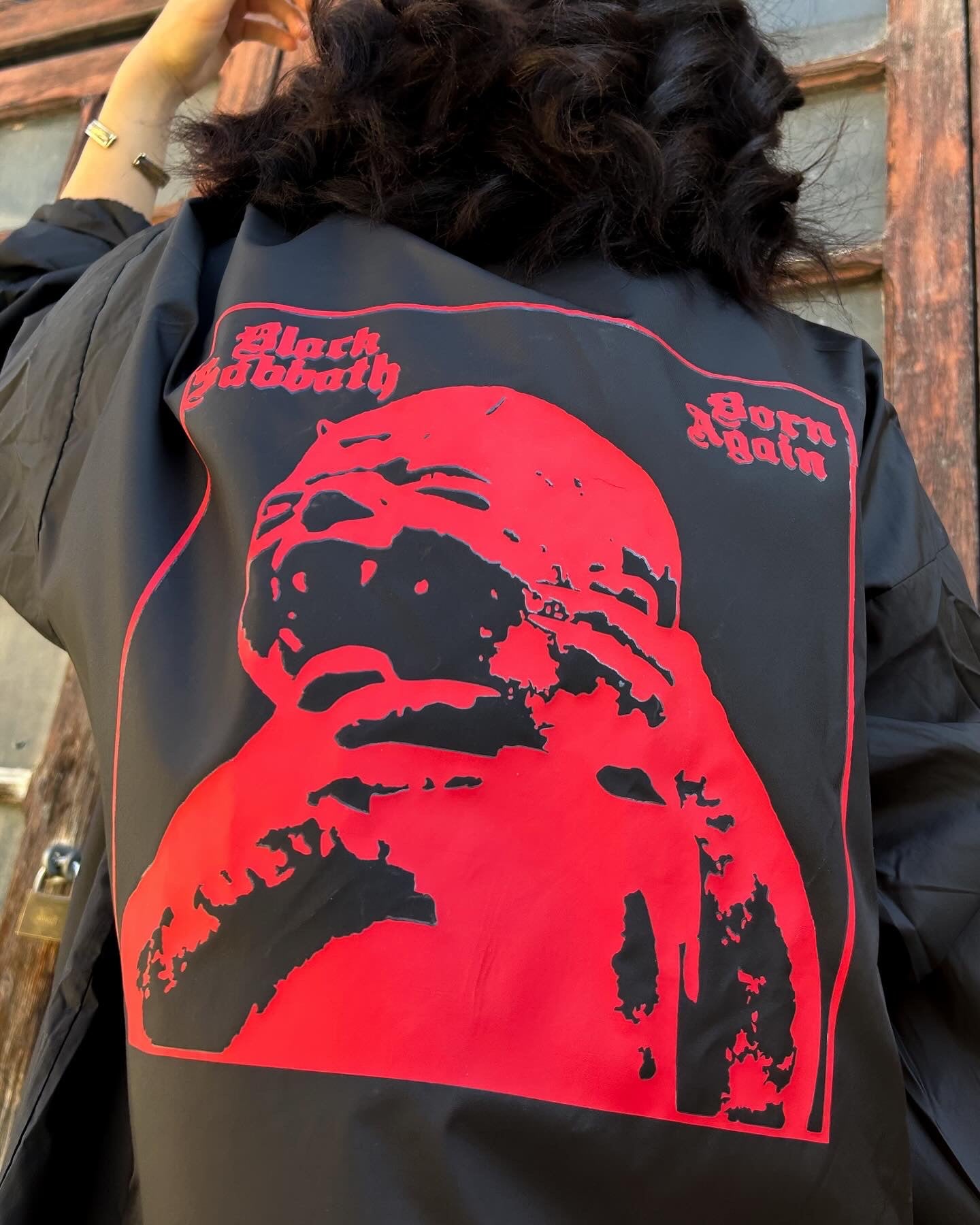 Black Sabbath tribute K-Way