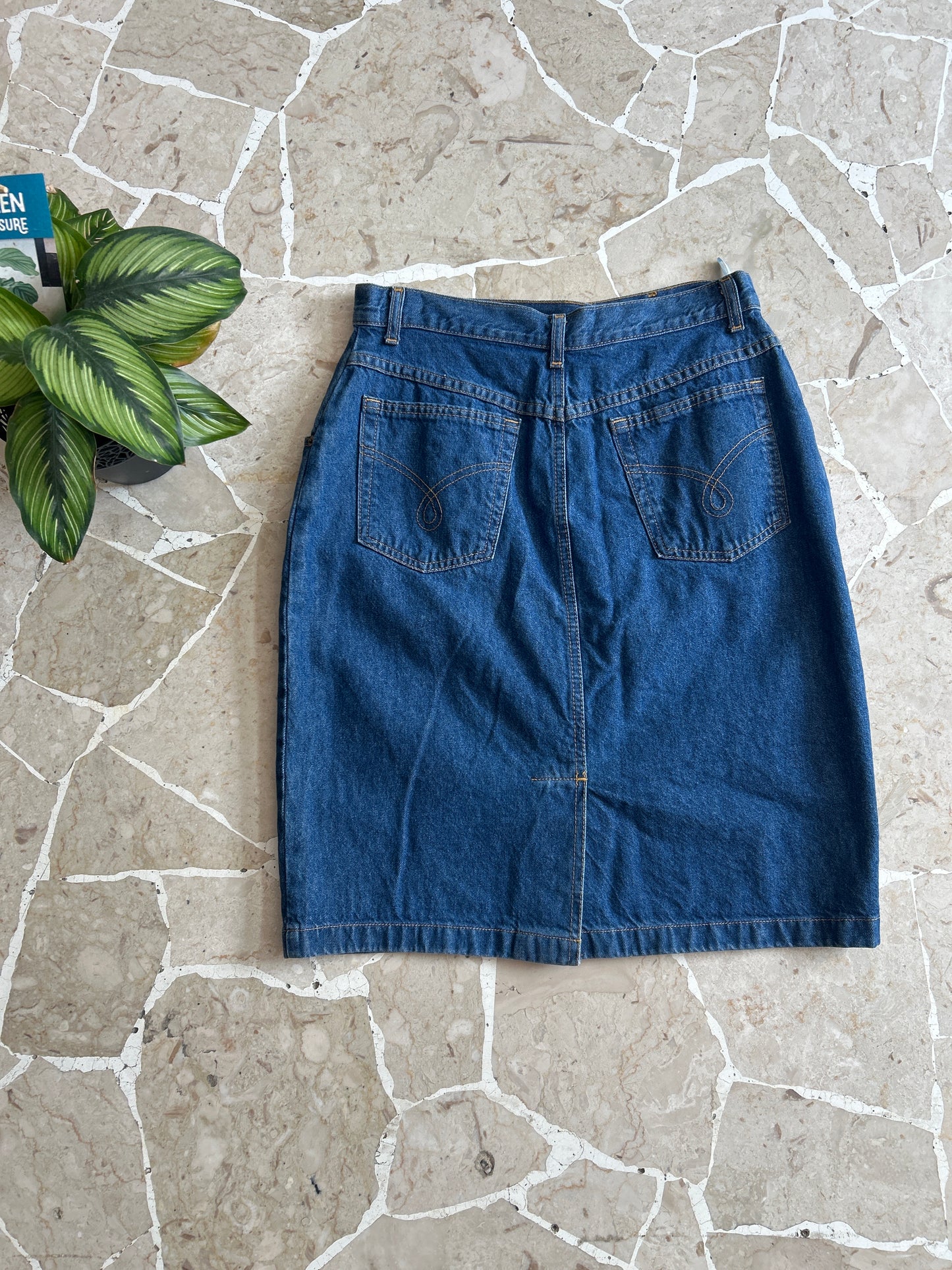Gonna in Jeans anni 2000 Blu scuro