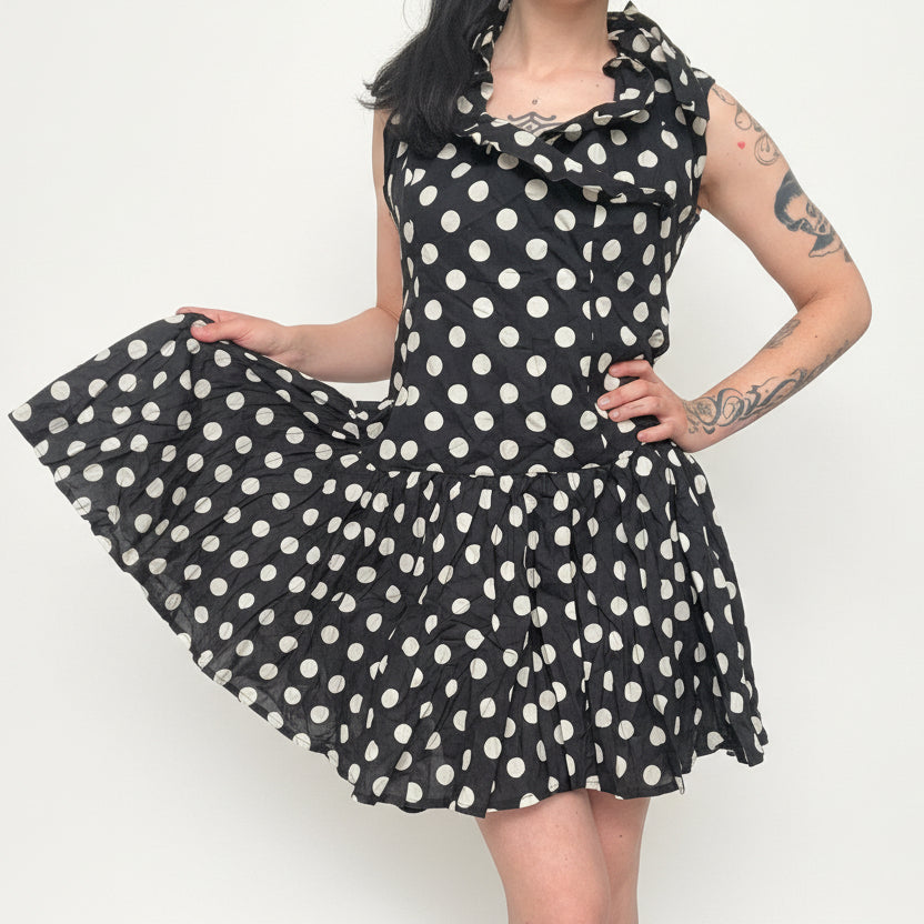 Vintage Dress Pois