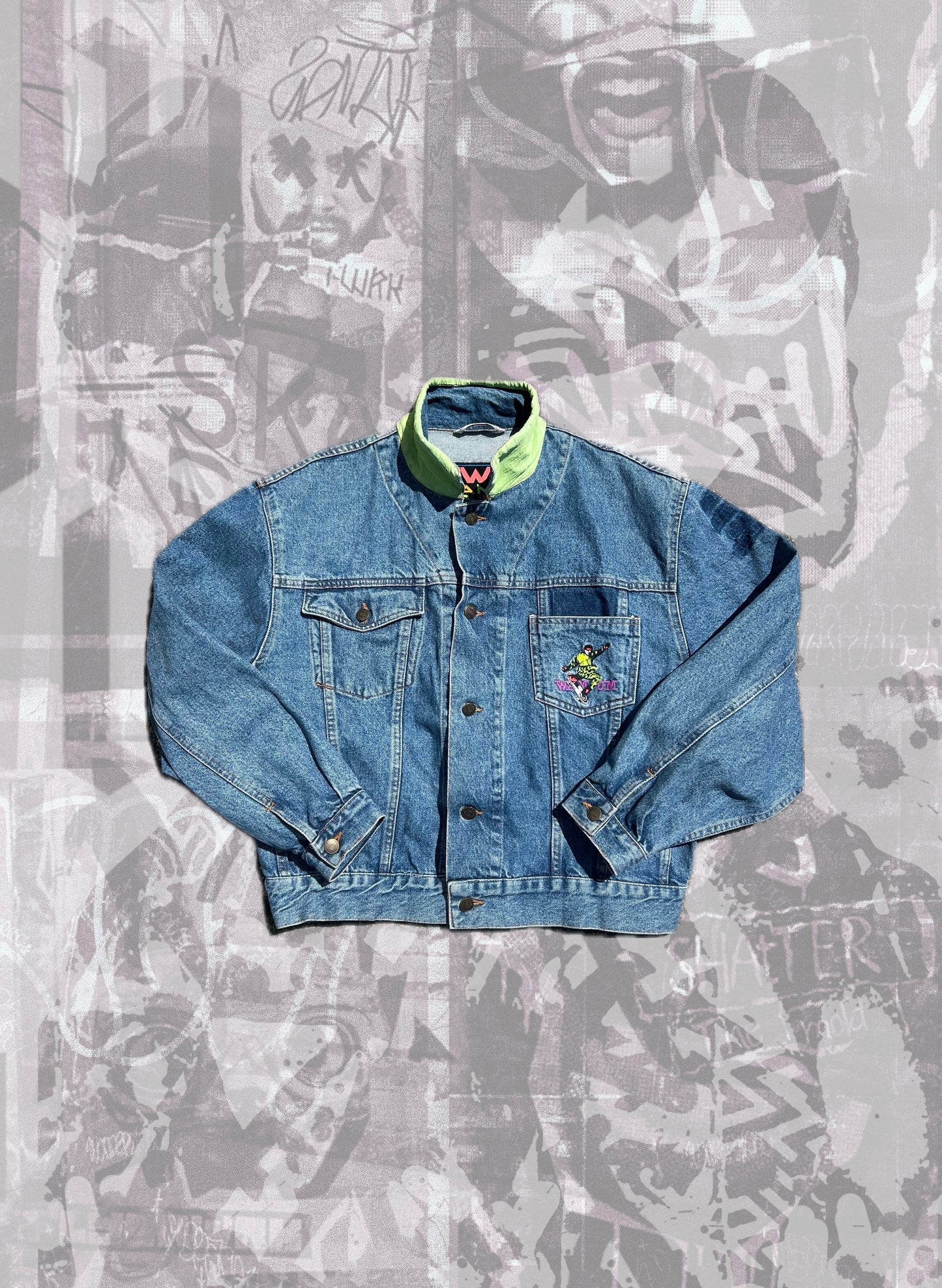 WamPum Jeans Jacket ‘80/‘90