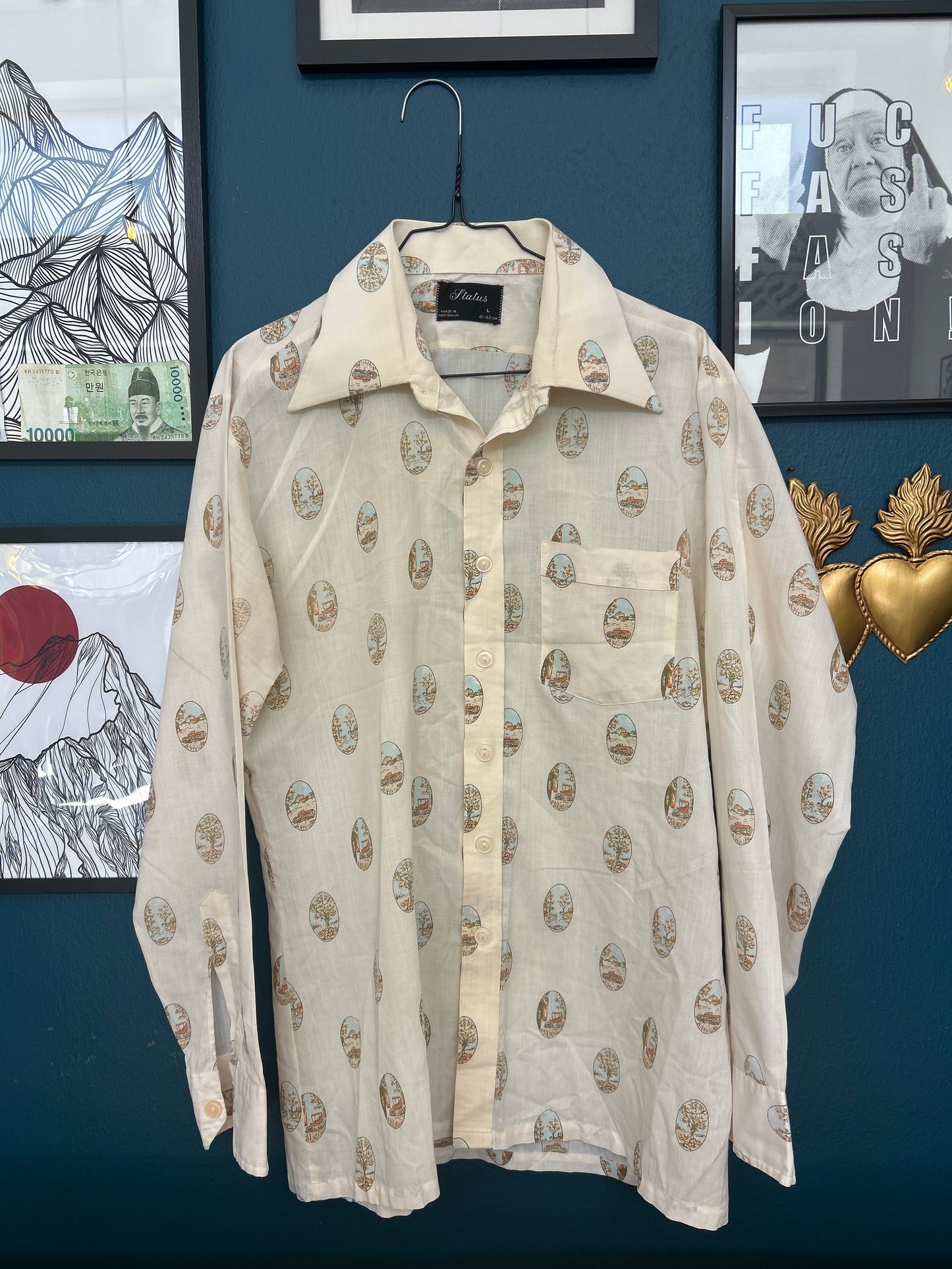Man shirt Vintage made in Australia