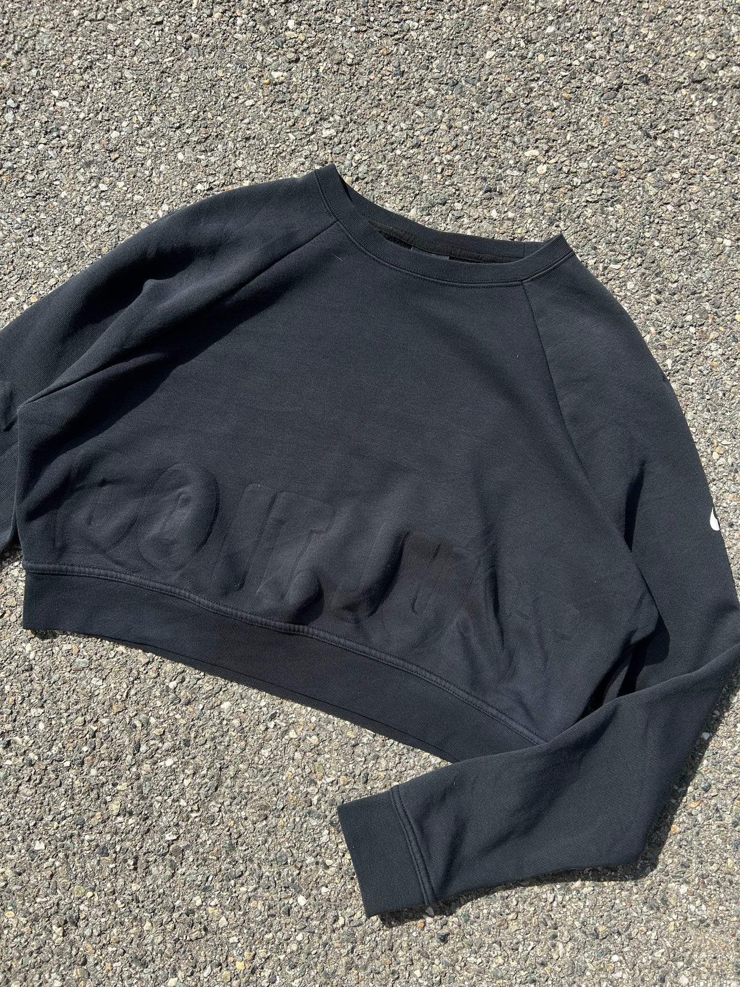 Nike crop sweatshirt
