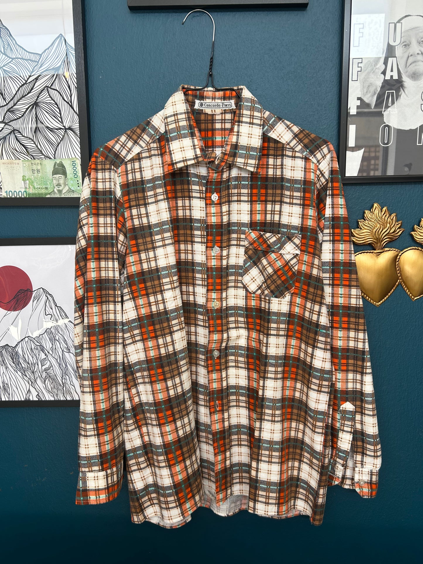 Winter Man Shirt Vintage