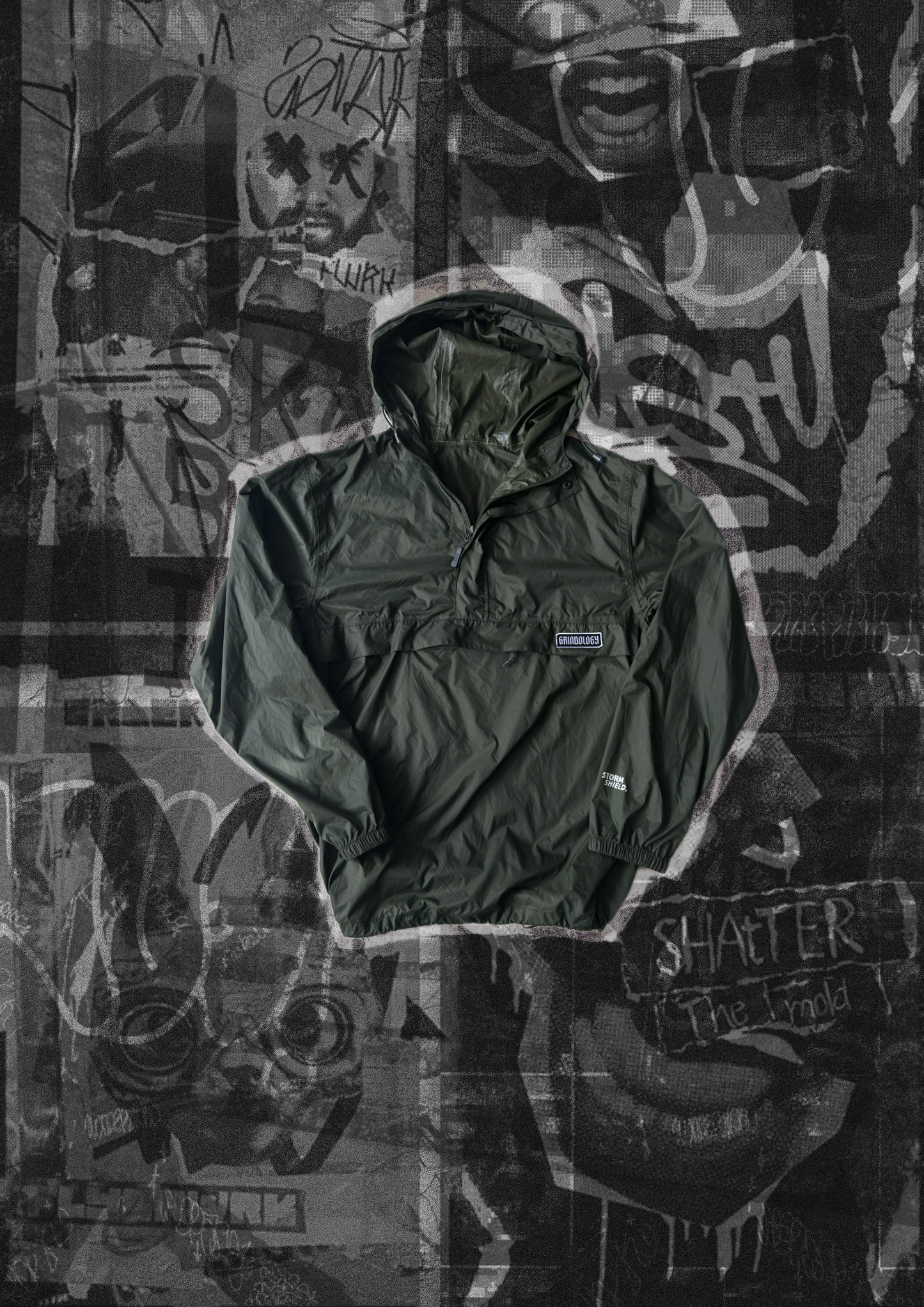 1|1 Kway Jacket Reworked Tiger