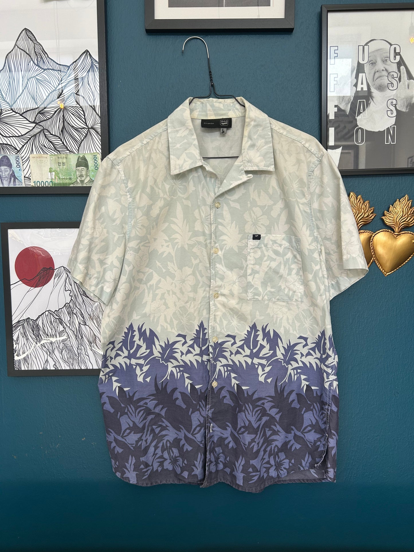 Man Shirt Gas