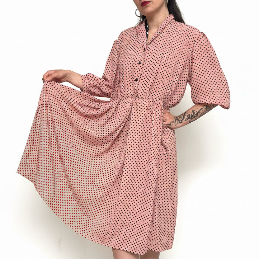 Vintage Dress Pois