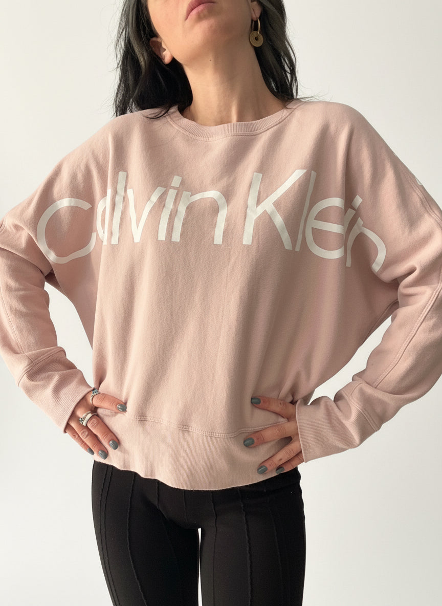 Felpa Calvin Klein Cropped