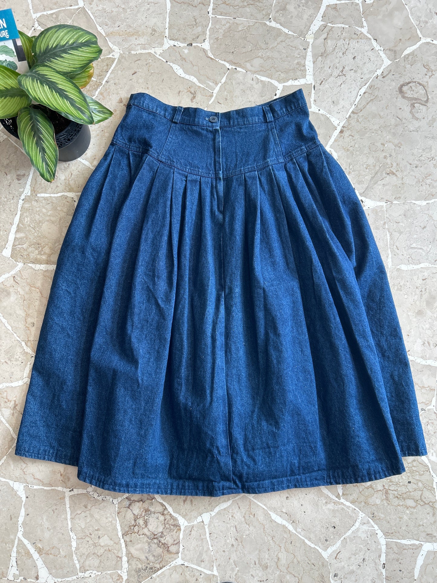 Gonna in jeans handmade