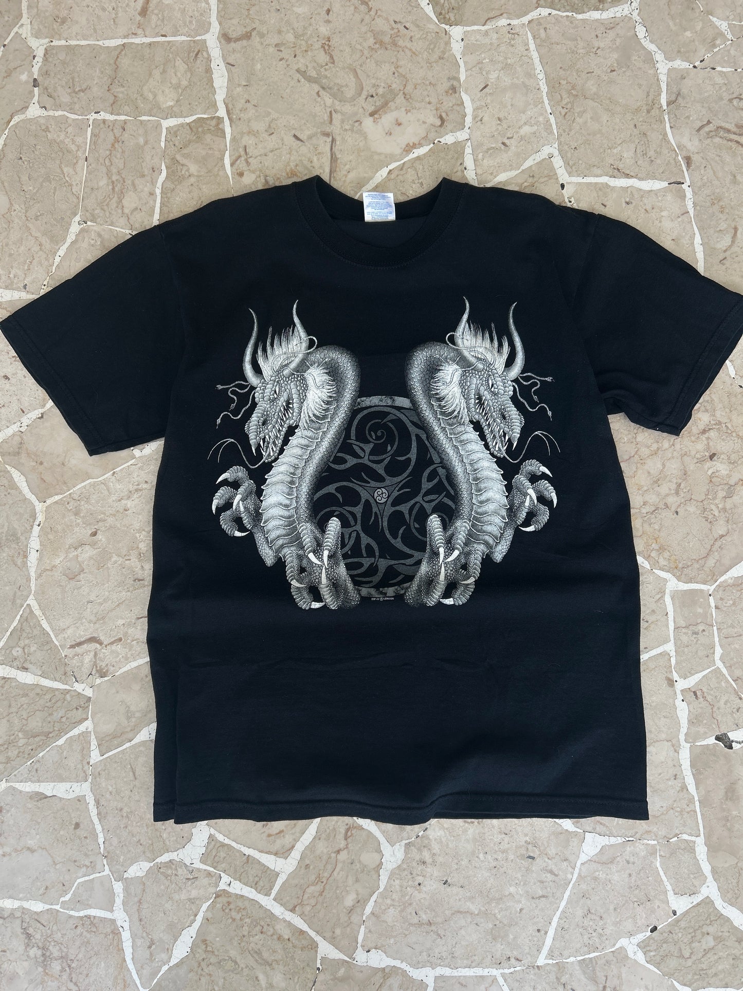 T-shirt White Dragons