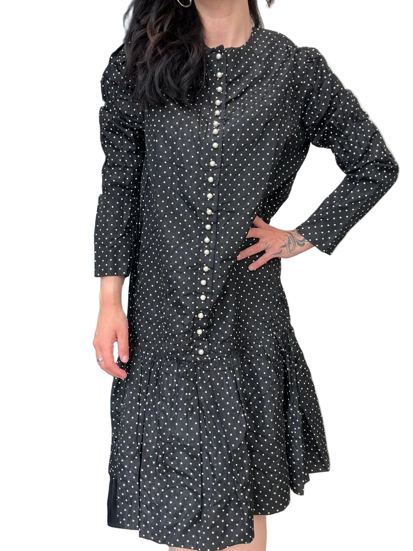 Vintage Dress Pois