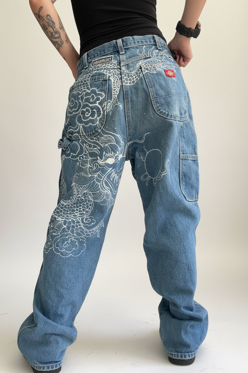 1|1 Dickies Jeans Reworked Dragon 🐉
