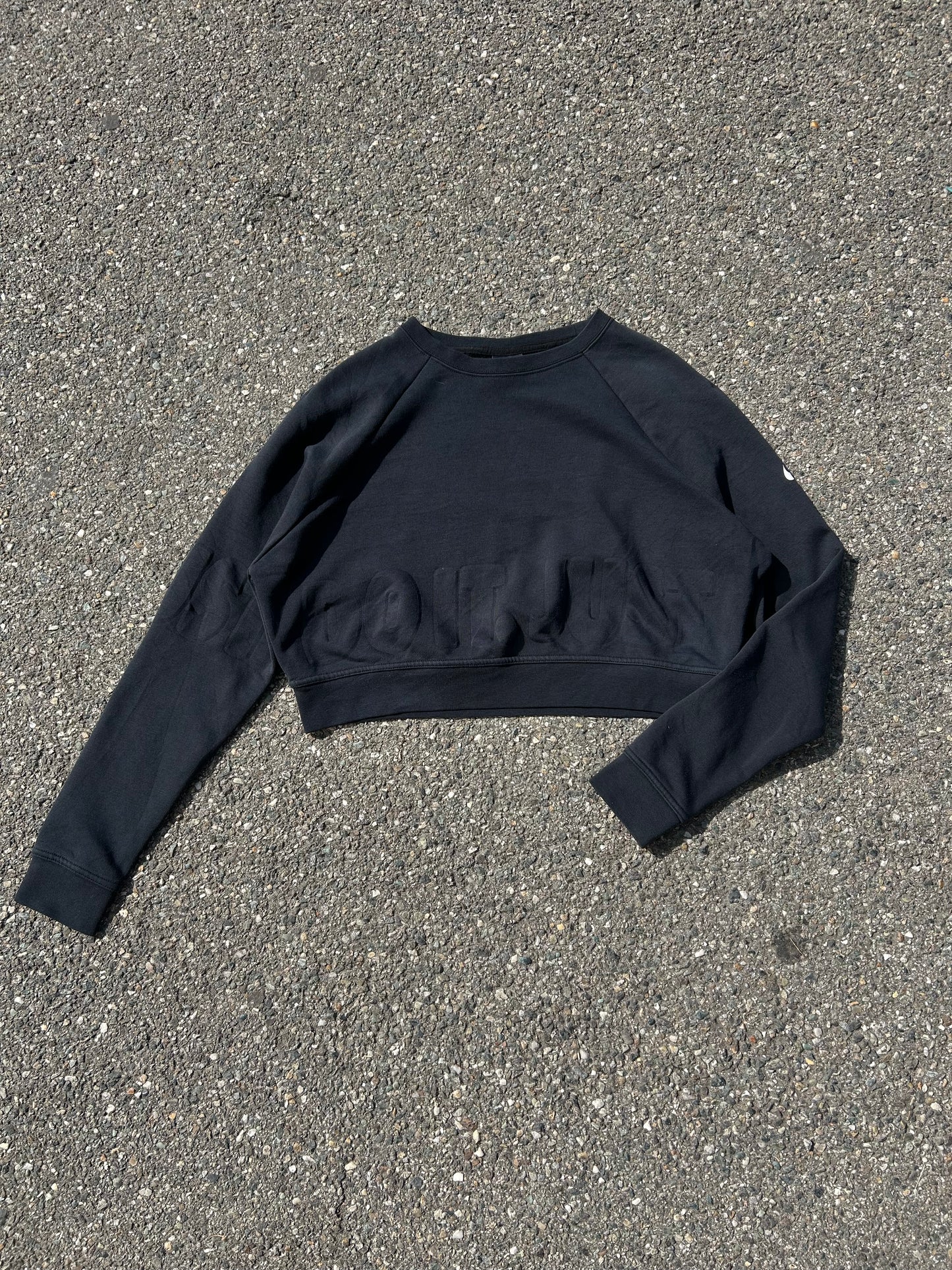Nike crop sweatshirt
