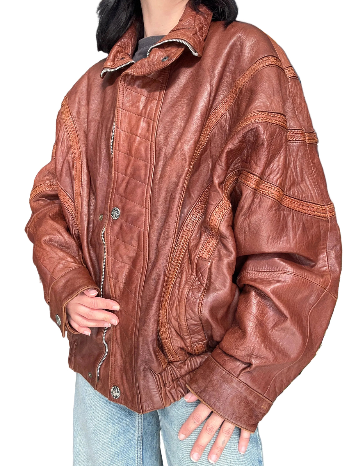 Bomber Leather Jacket