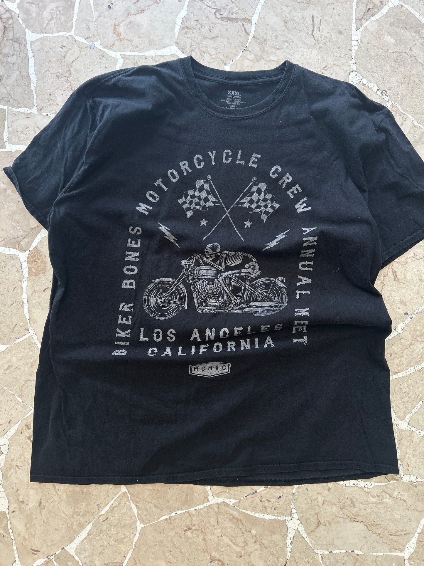 T-shirt Biker Bones MC California 🇺🇸
