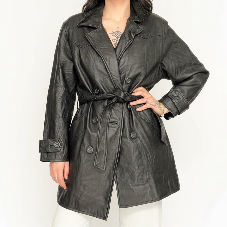 Vintage Leather Coat