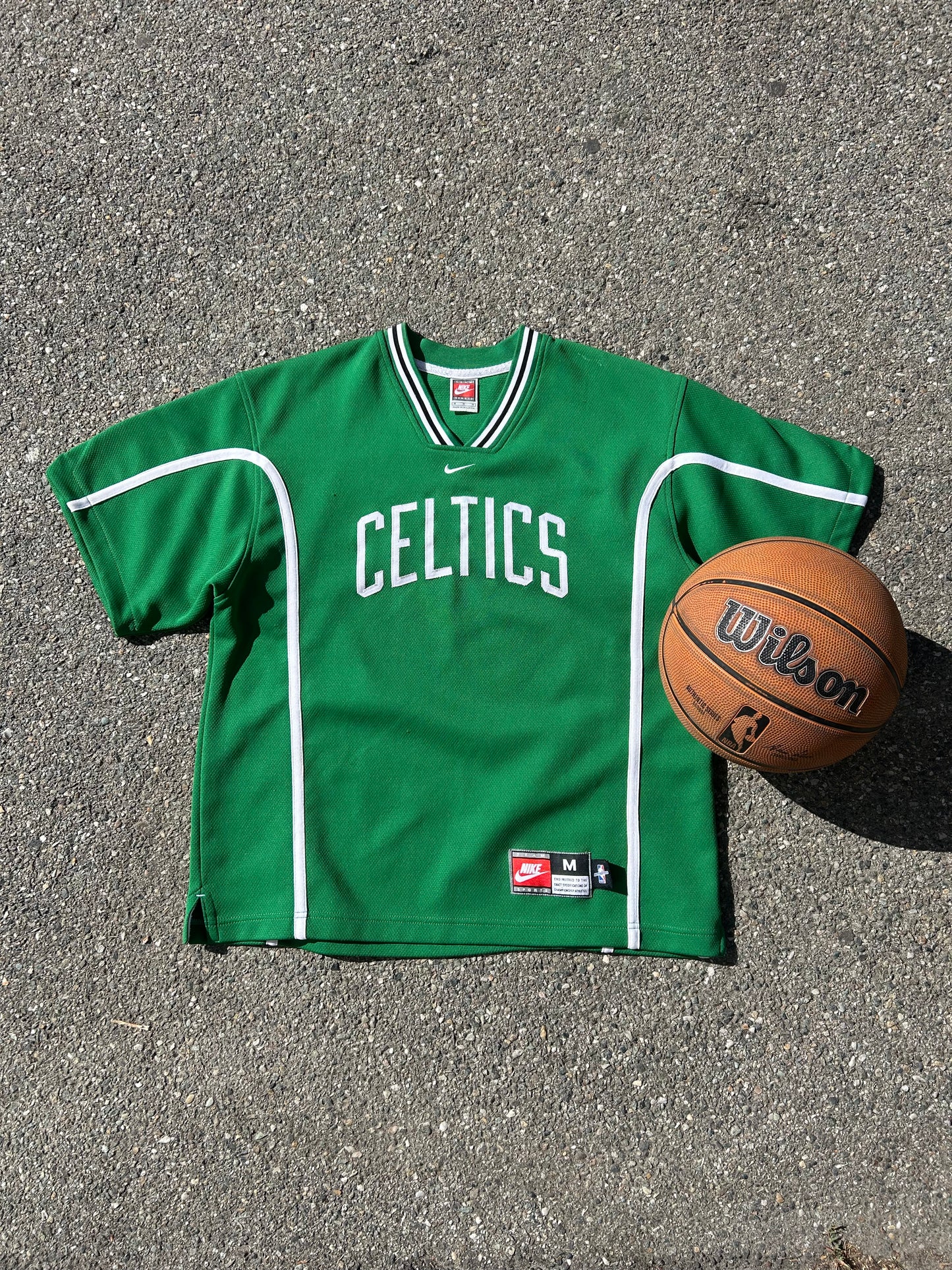 Rare Vintage ‘90 Warm Up Jersey NBA Boston Celtics