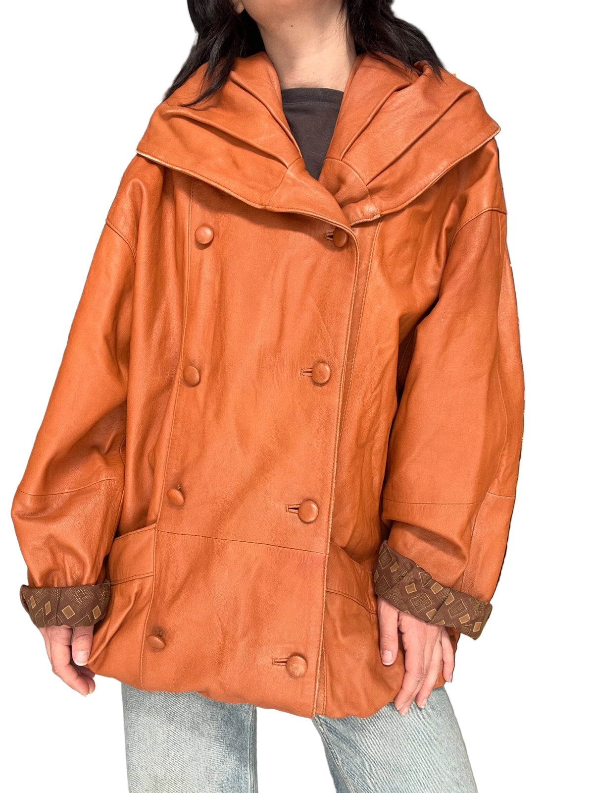 Vintage Leather Coat