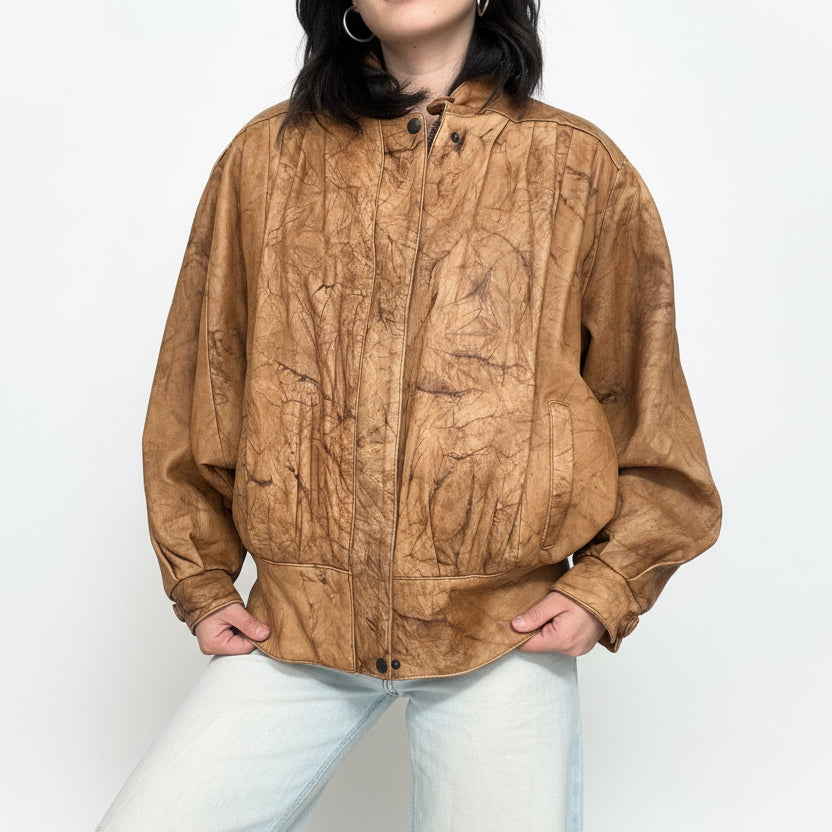 Leather Bomber Vintage ‘80