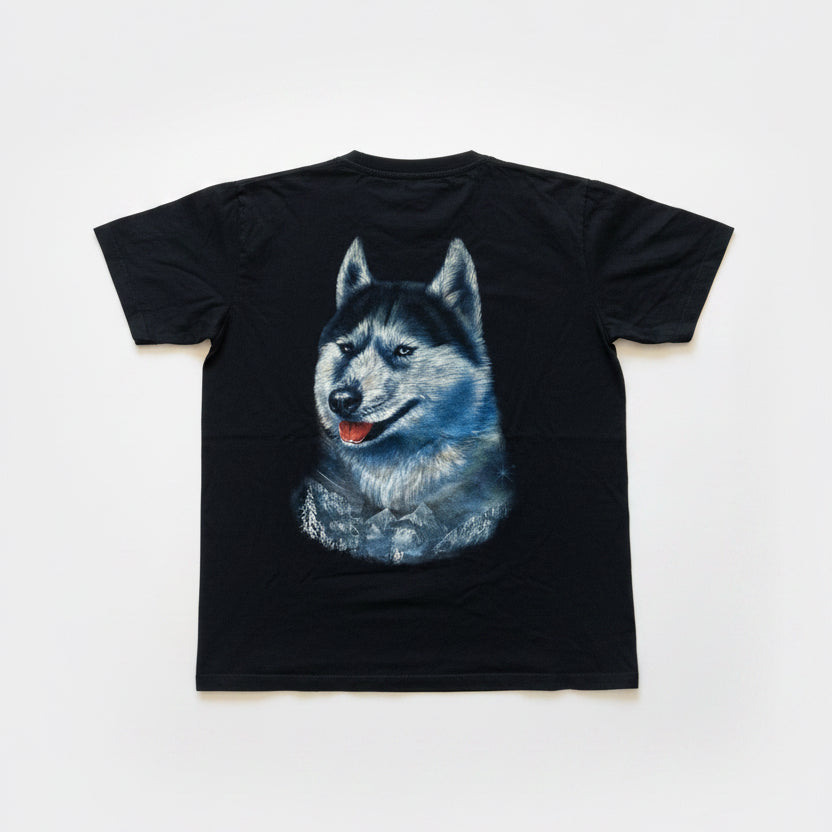 T-shirt Vintage Husky