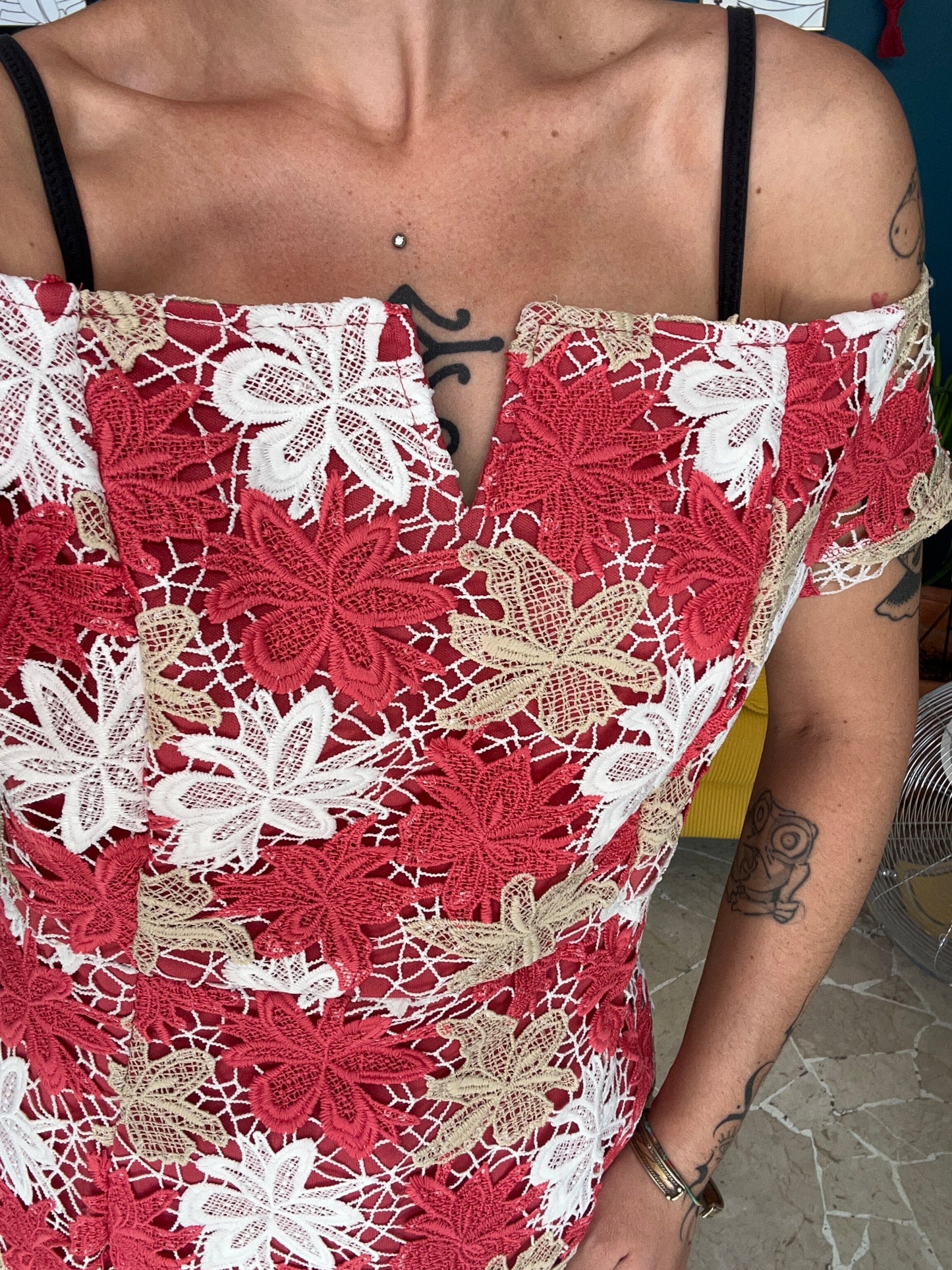 Abito vintage ricami