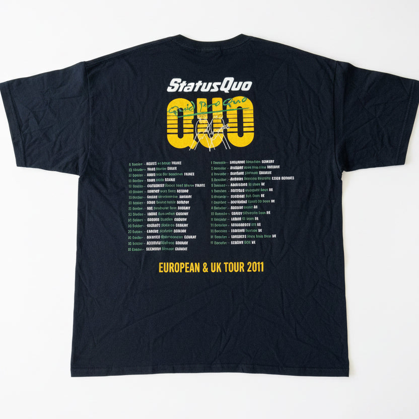 T-Shirt Status Quo European & Uk Tour 2011