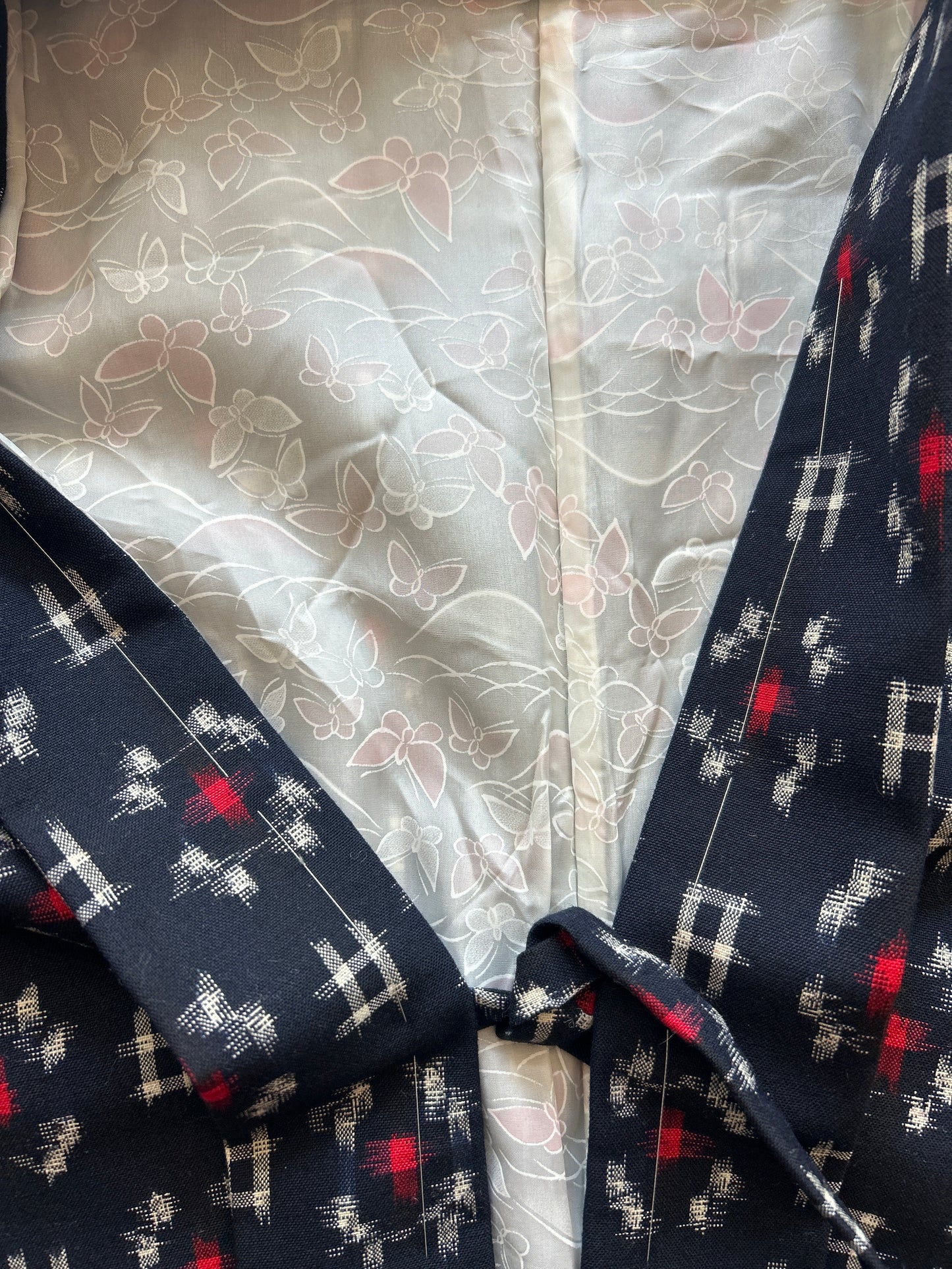 Suit Kimono & Haori Kasuri