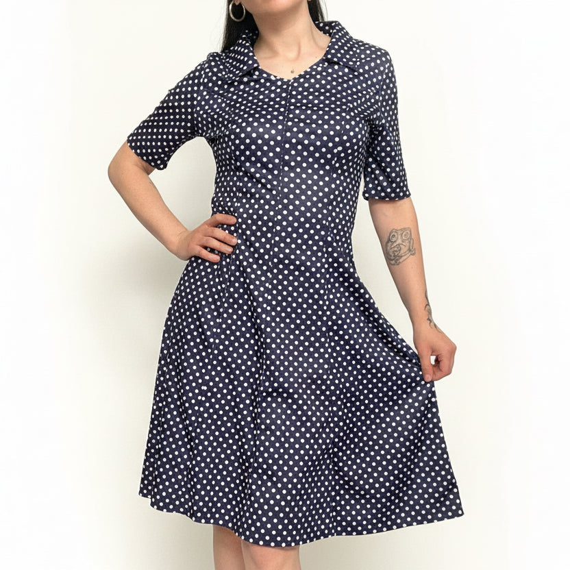 Vintage Dress Pois