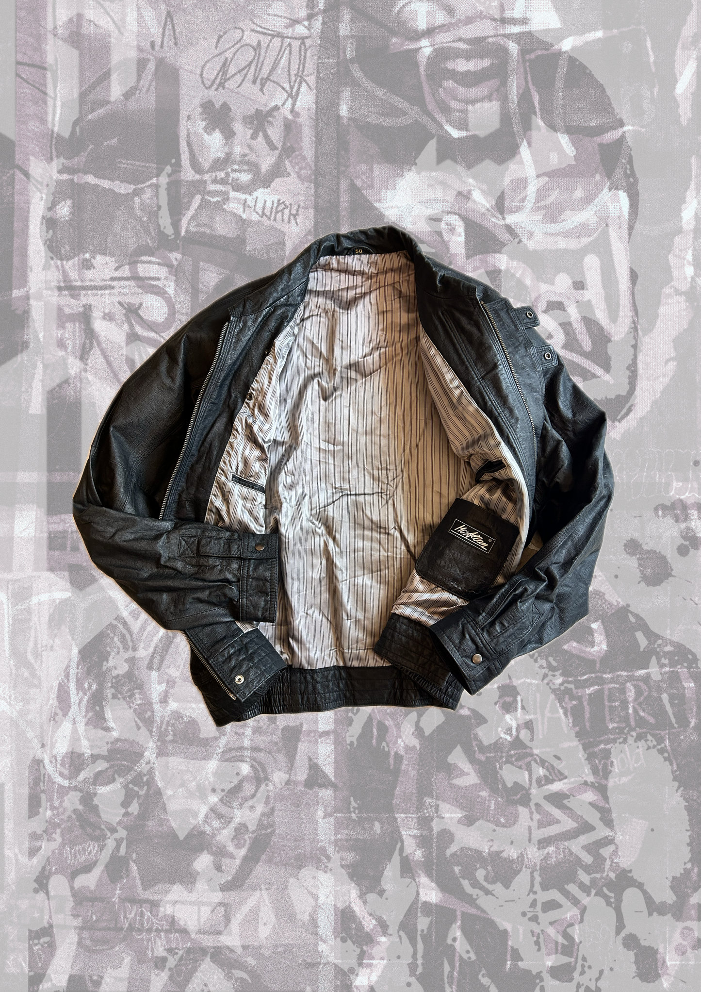 Bomber ‘80 McAllan in pelle