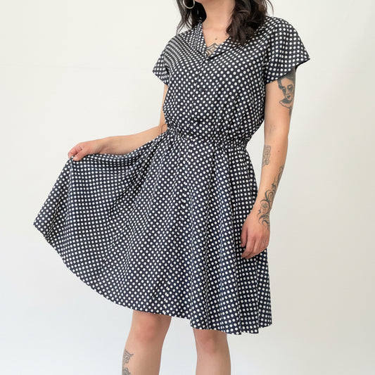 Vintage Dress Pois