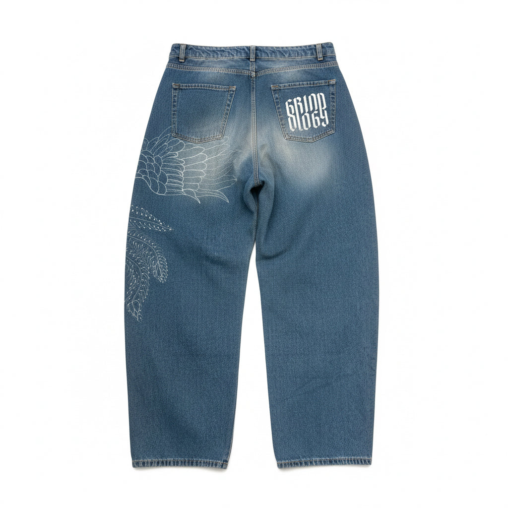 1|1 Baloon Denim Pant “Phoenix”