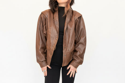 Bomber Leather Jacket