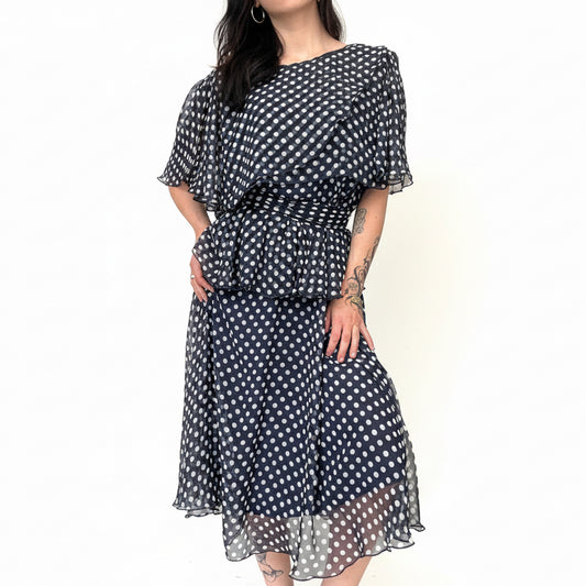 Vintage Dress Pois