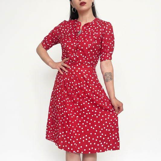 Vintage Dress Pois