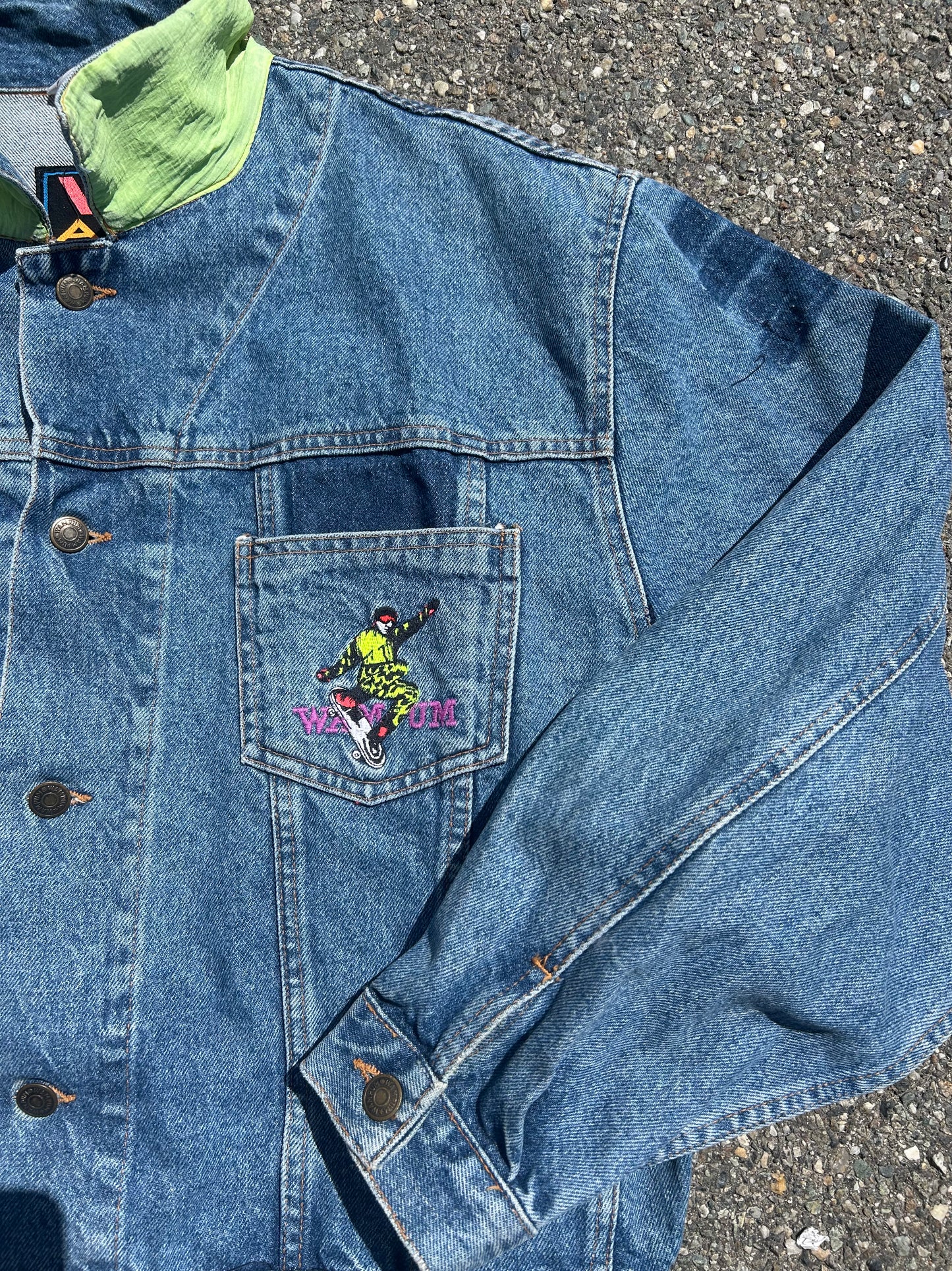 WamPum Jeans Jacket ‘80/‘90