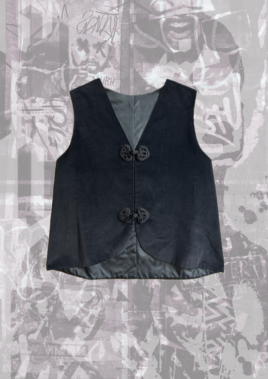 Gilet vintage in velluto