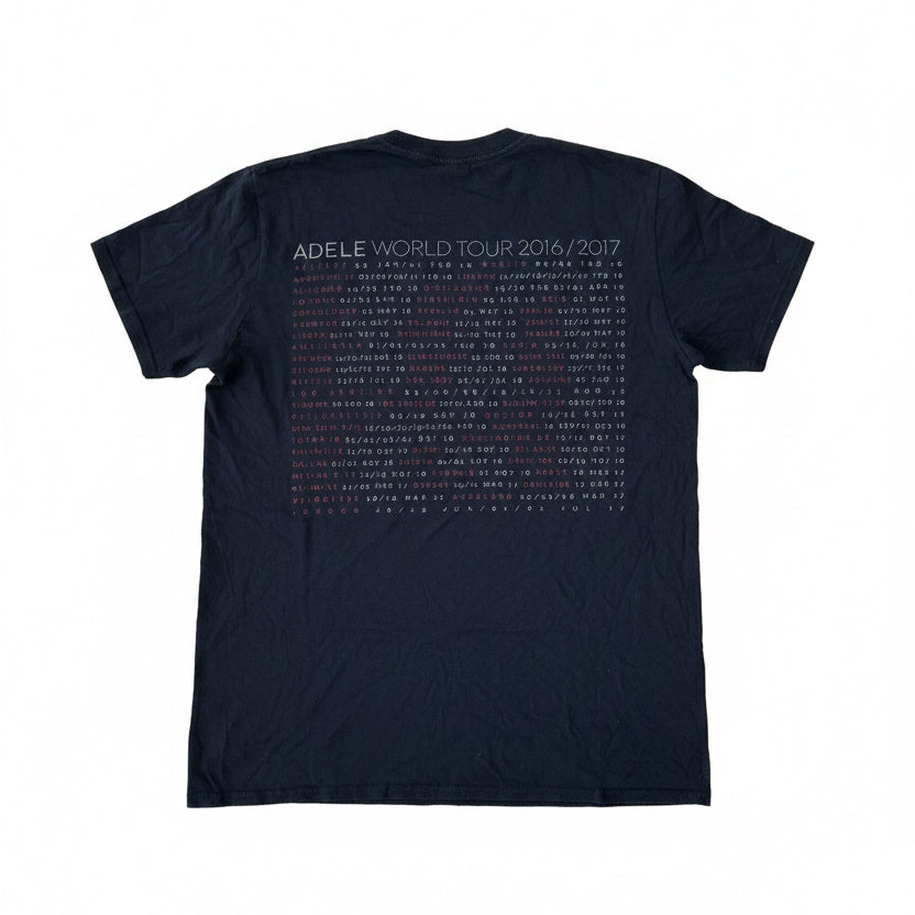 T-Shirt Adele World Tour 2016/2017