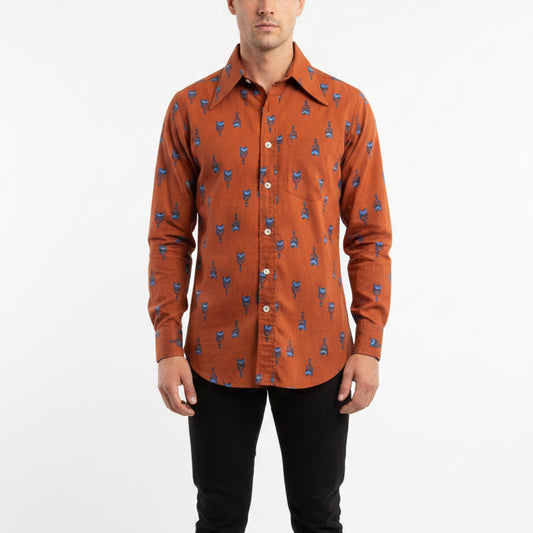Vintage Shirt Crazy Pattern
