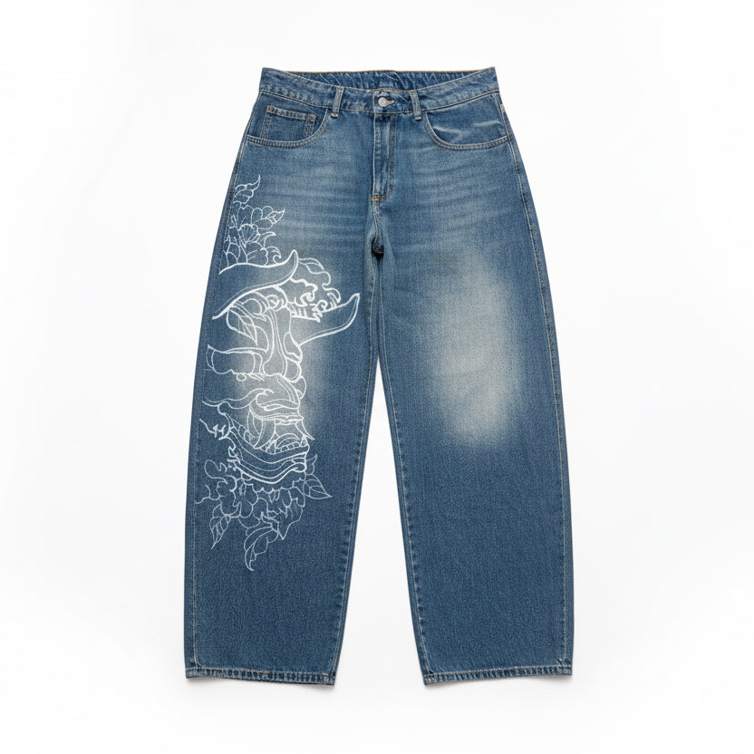 1|1 Baloon Denim Pant “Oni”