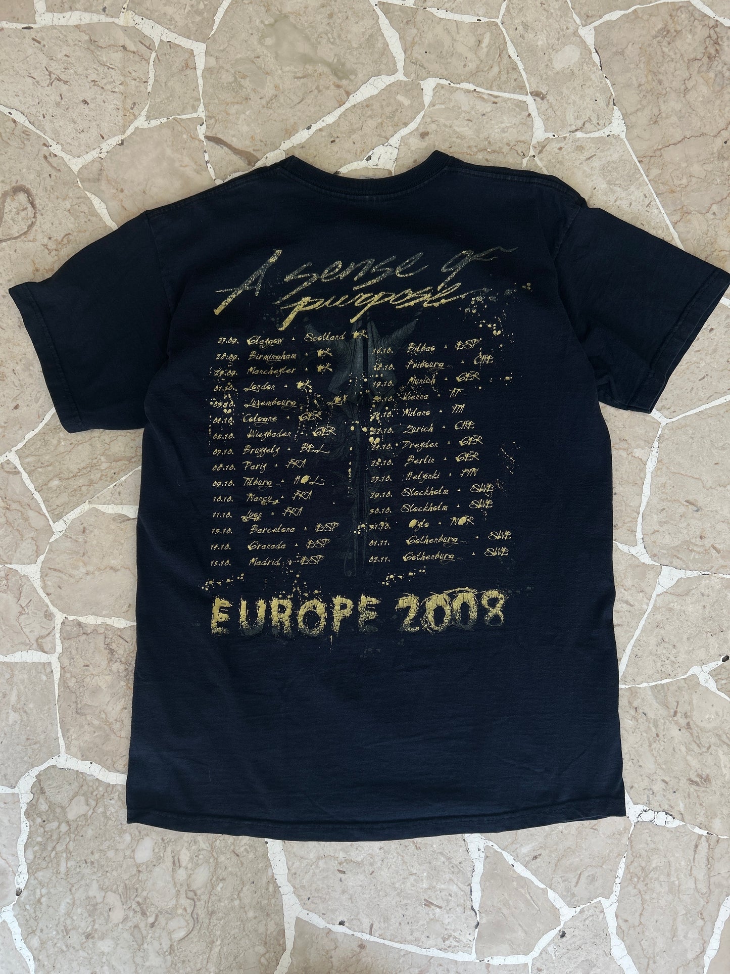 T-shirt tour In Flames 2008