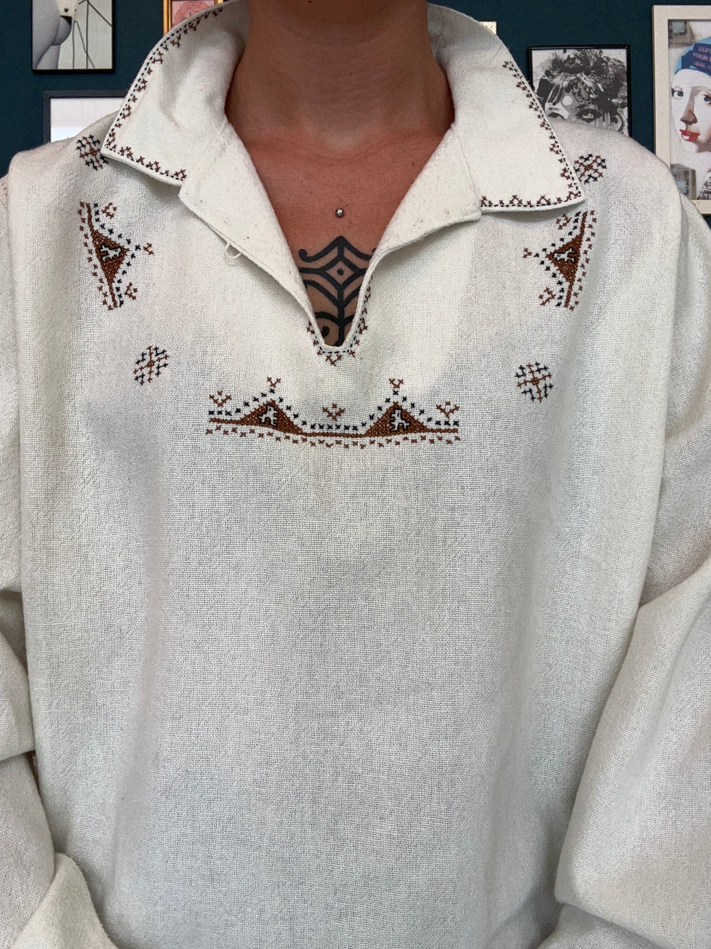 Casacca Vintage stile Azteco