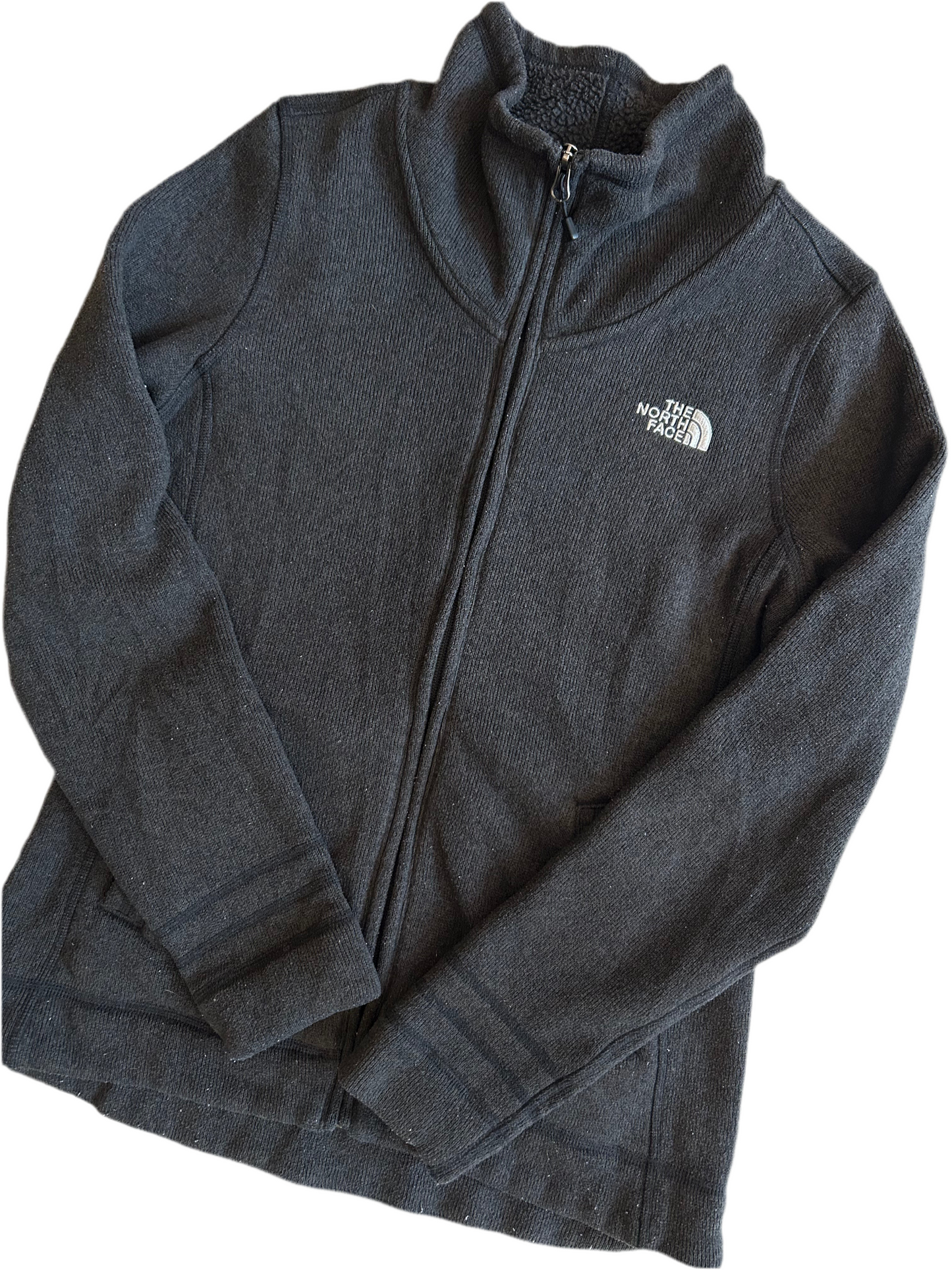 Pile North Face zip Donna