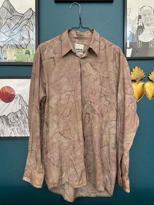Man Shirt crazy pattern Vintage