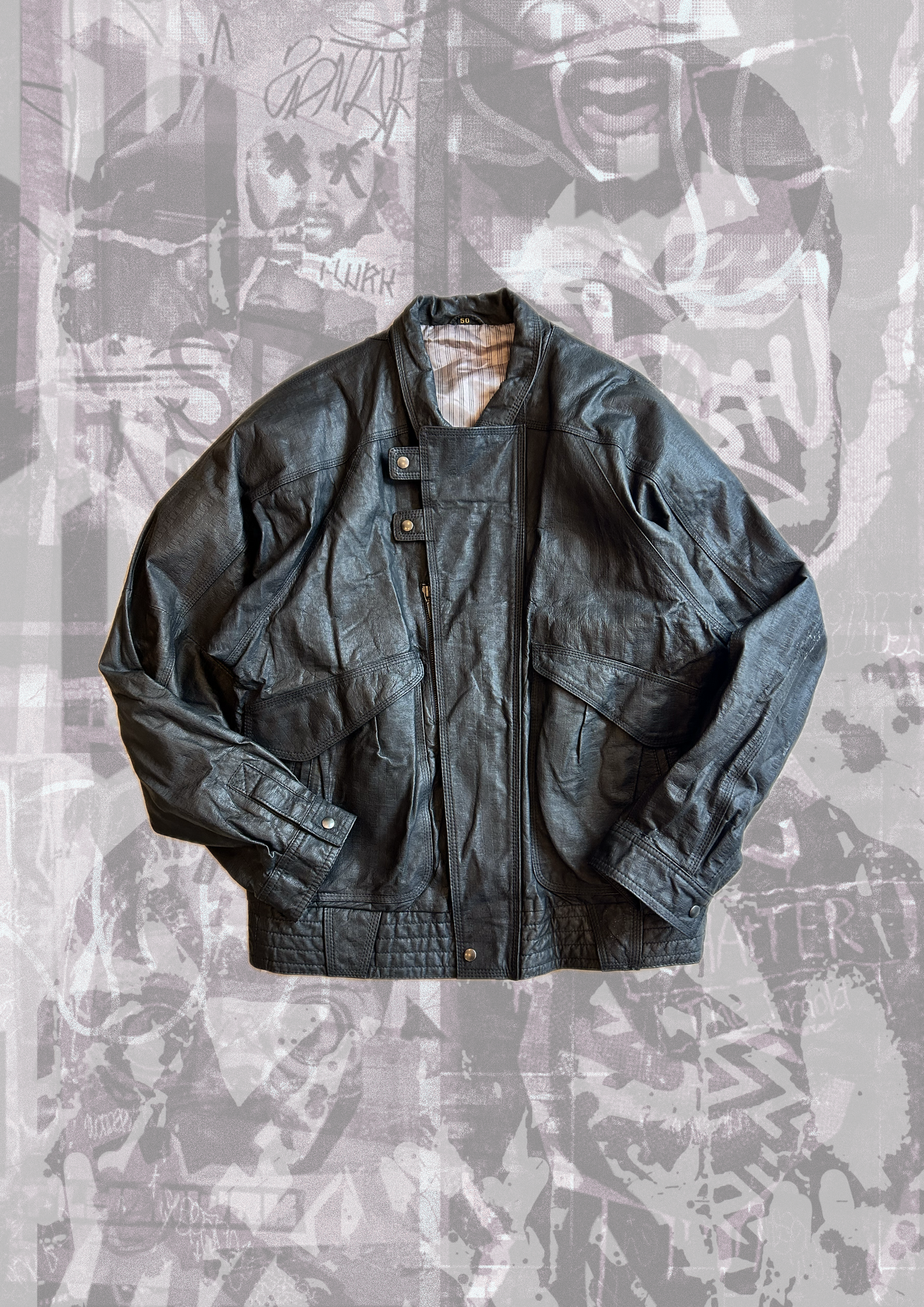 Bomber ‘80 McAllan in pelle
