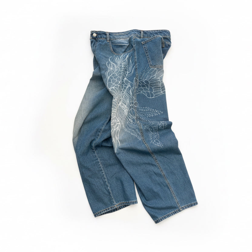 1|1 Baloon Denim Pant “Phoenix”