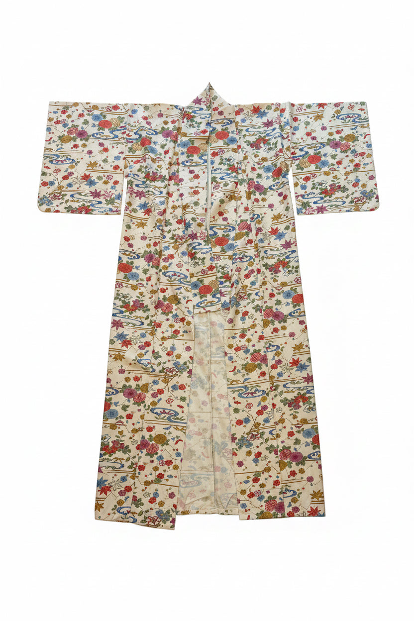 Yukata Shiki-Moyo Vintage