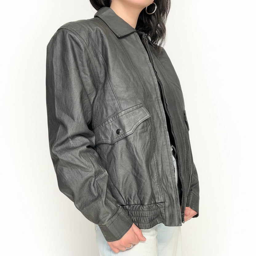 Bomber Vintage Leather