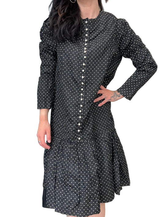 Vintage Dress Pois