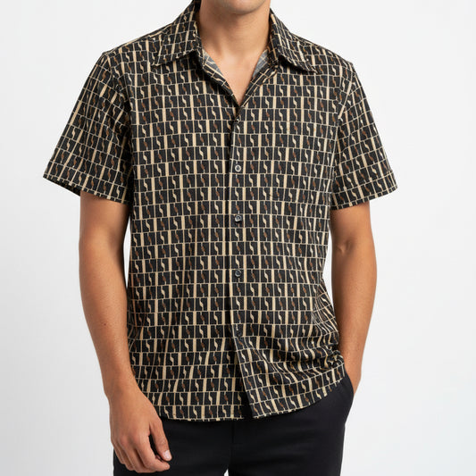 Vintage Geometric Shirt