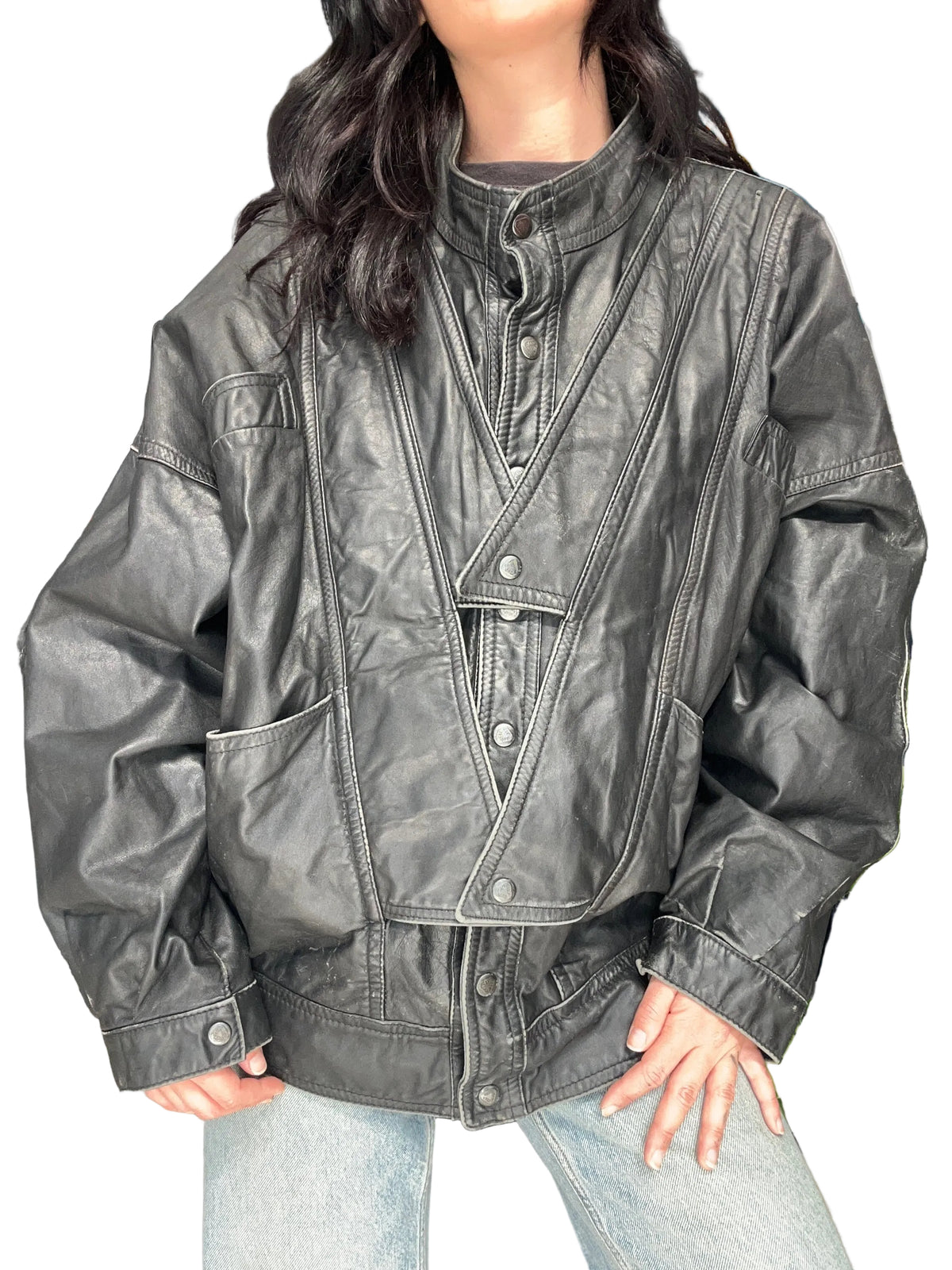 Bomber Leather Jacket